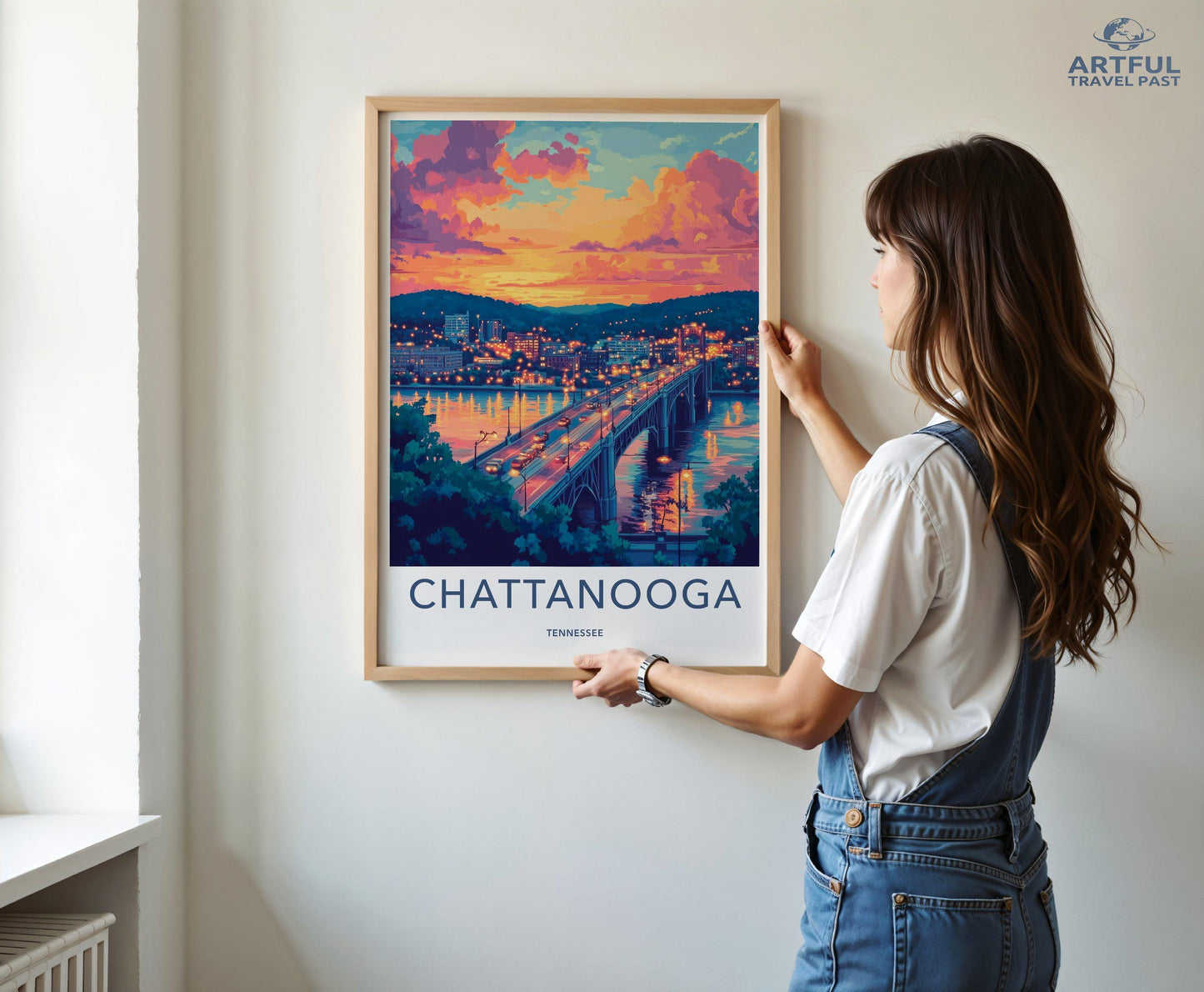 Chattanooga Poster - Tennessee Wall Art