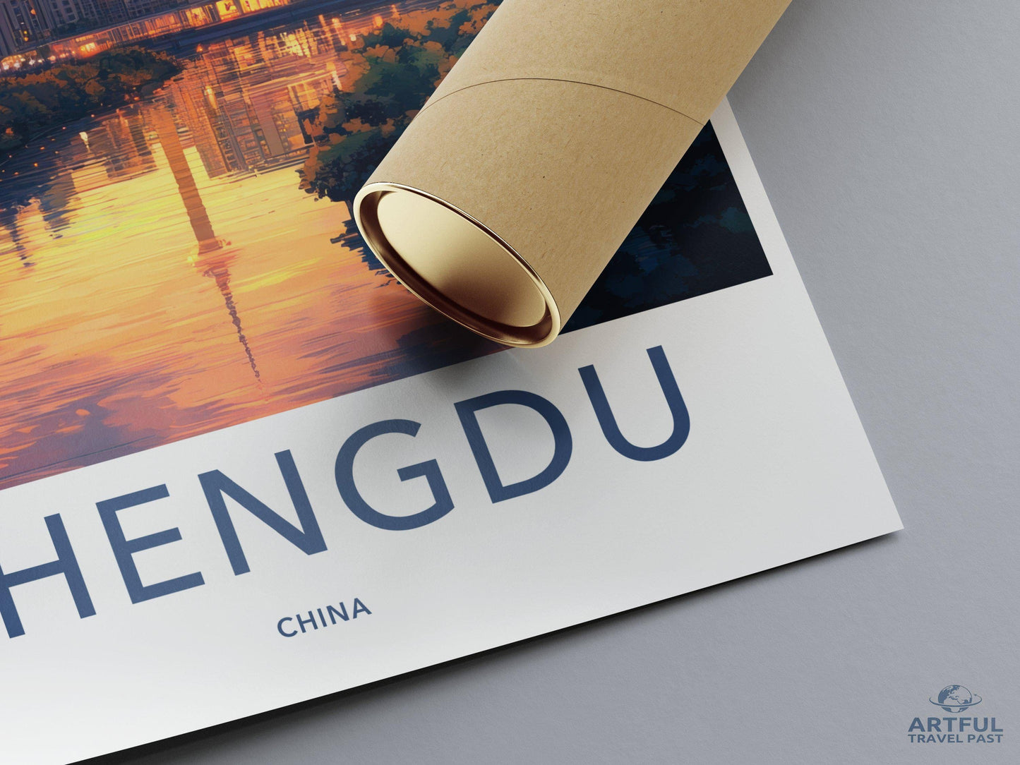 Chengdu Poster - China Wall Art