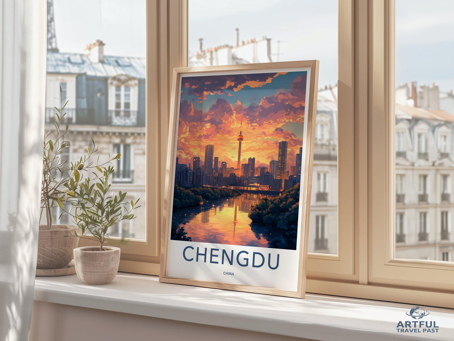 Chengdu Poster - China Wall Art