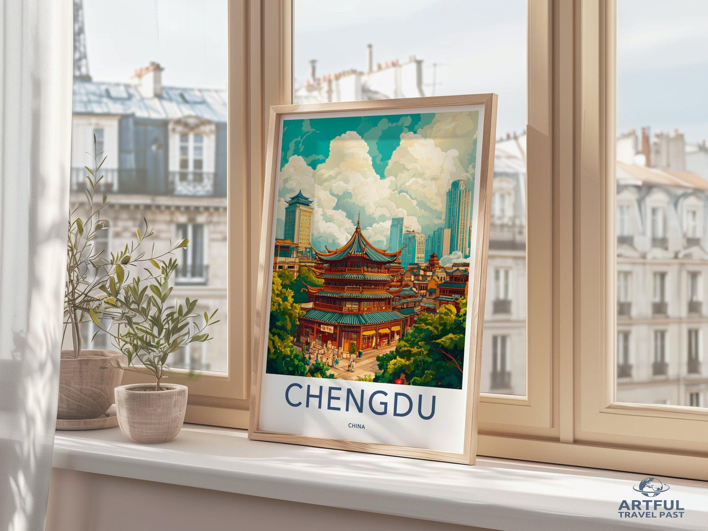 Chengdu Poster - China Wall Art