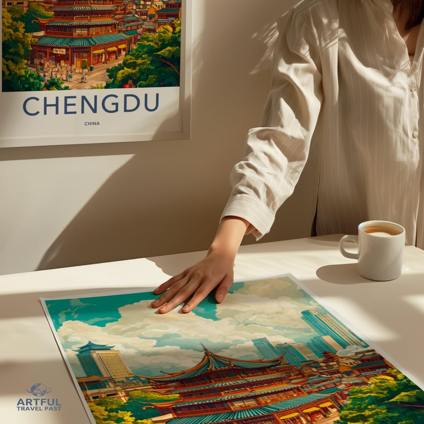 Chengdu Poster - China Wall Art