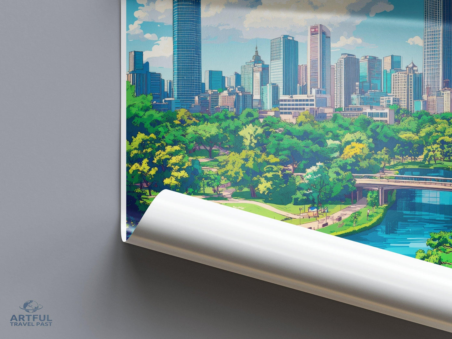 Chengdu Poster | China Wall Art | Asia Decor