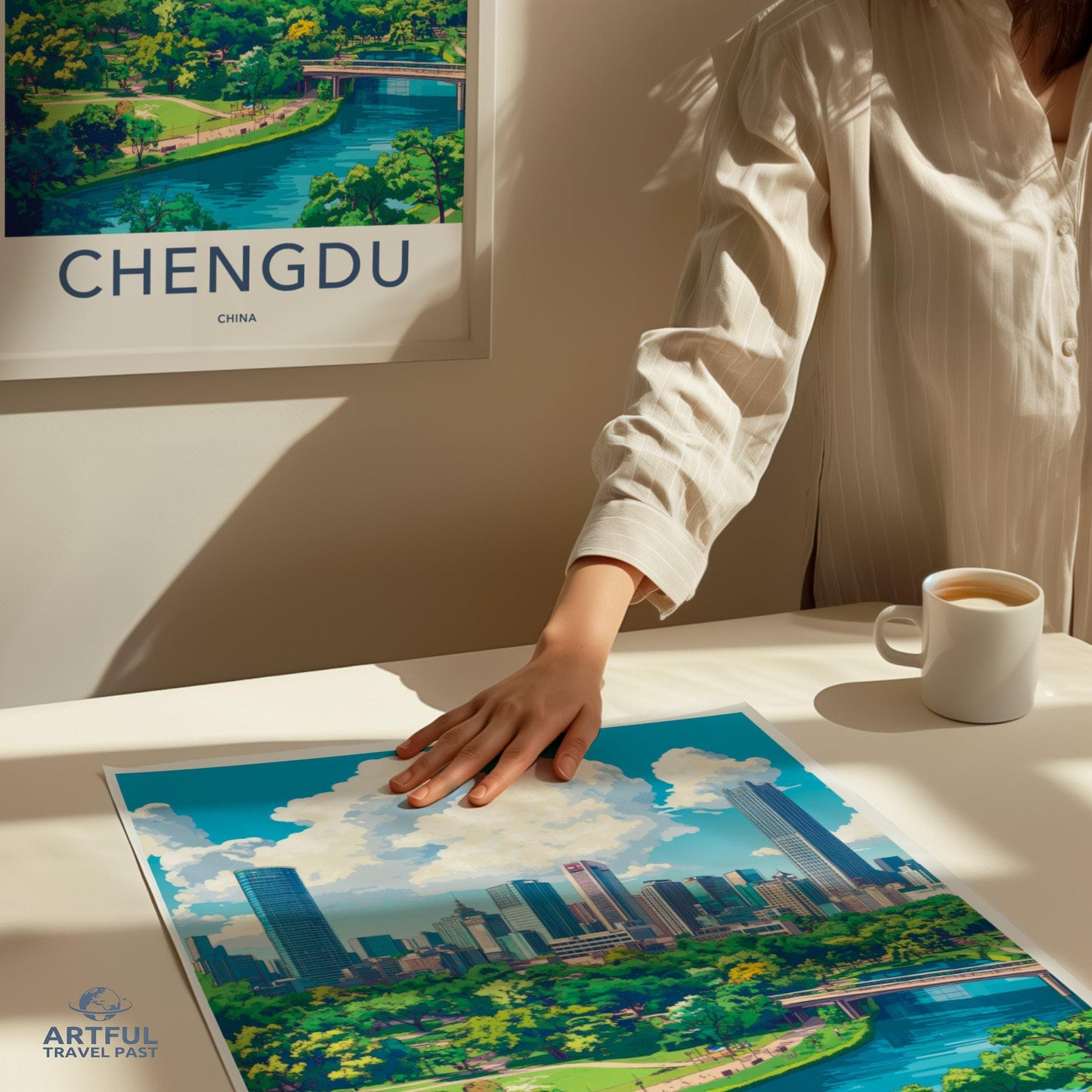 Chengdu Poster | China Wall Art | Asia Decor