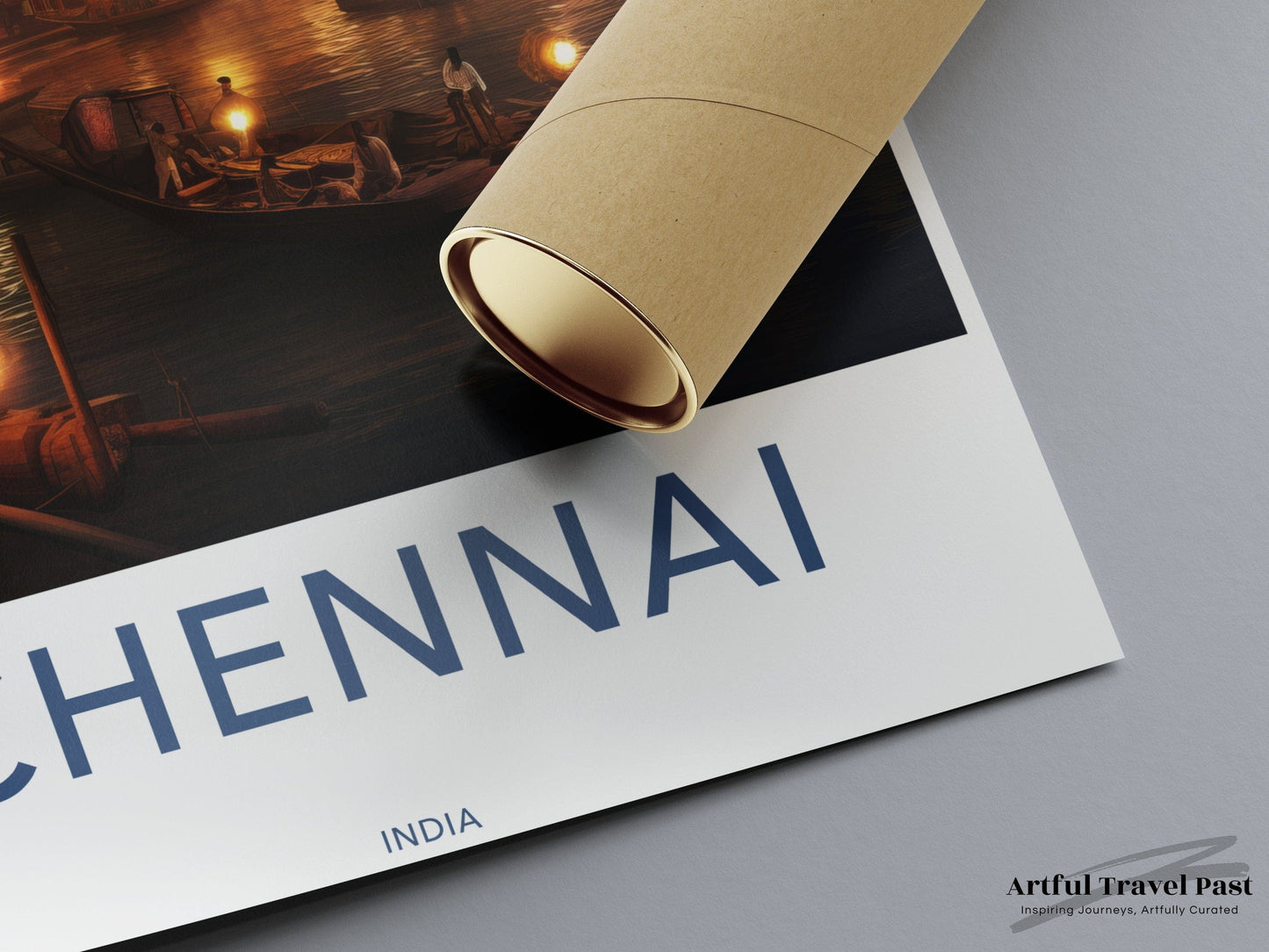 Chennai Poster | Tamil Nadu Wall Art | India Decor
