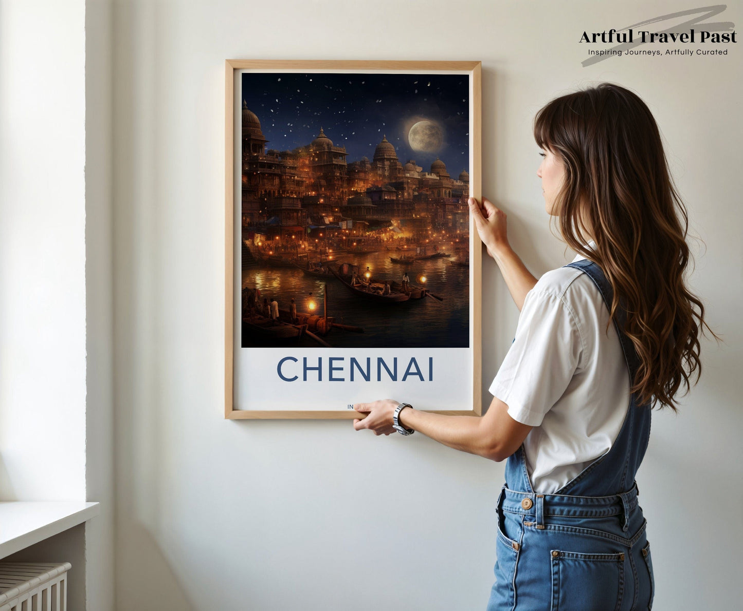 Chennai Poster | Tamil Nadu Wall Art | India Decor