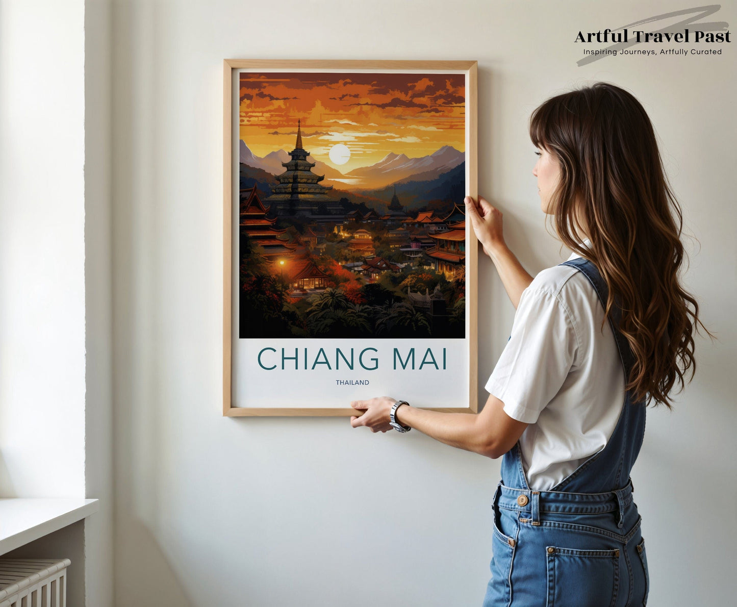Chiang Mai Poster - Thailand Wall Art