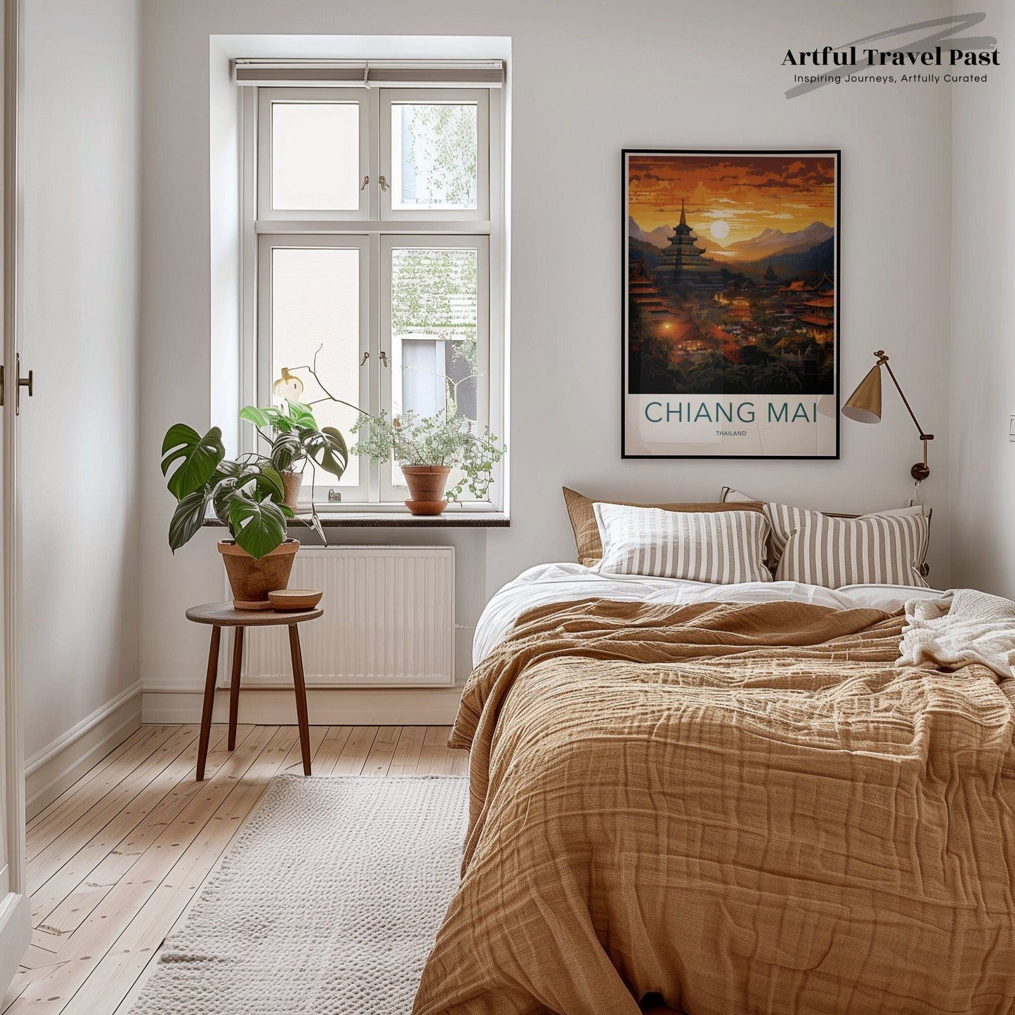 Chiang Mai Poster | Thailand Wall Art | Asia Decor