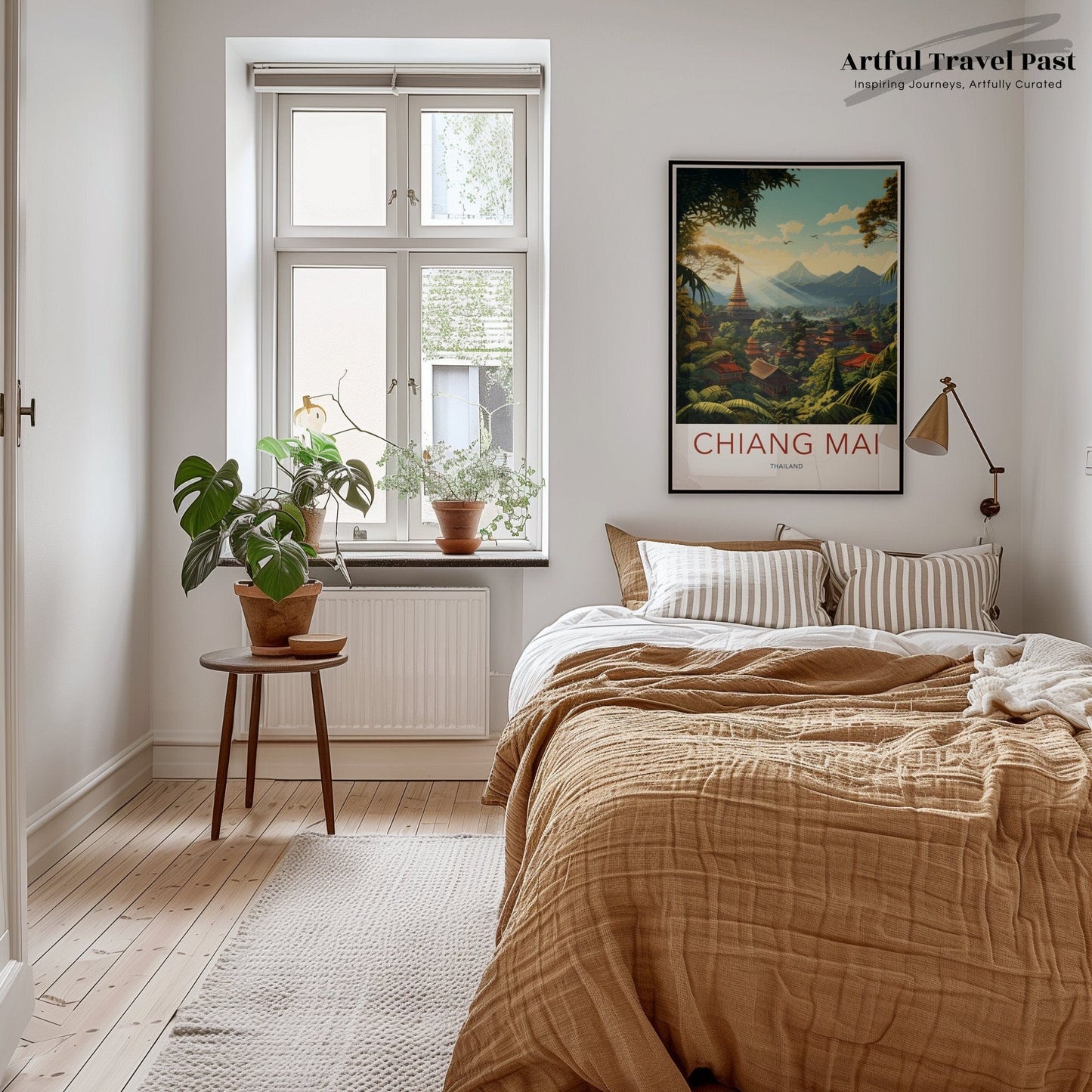 Chiang Mai Poster | Thailand Wall Art | Asia Decor