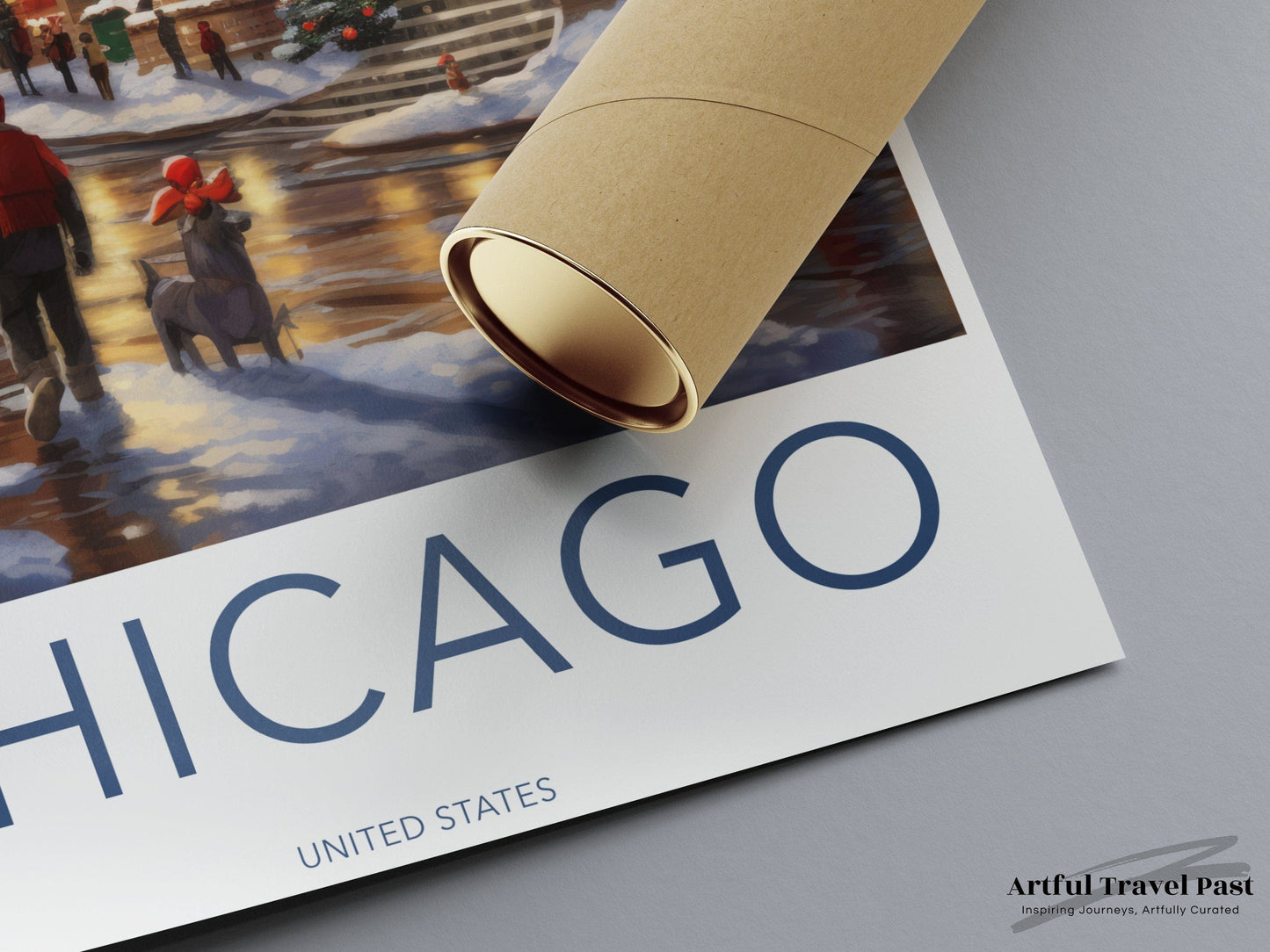 Chicago Poster - Illinois Wall Art