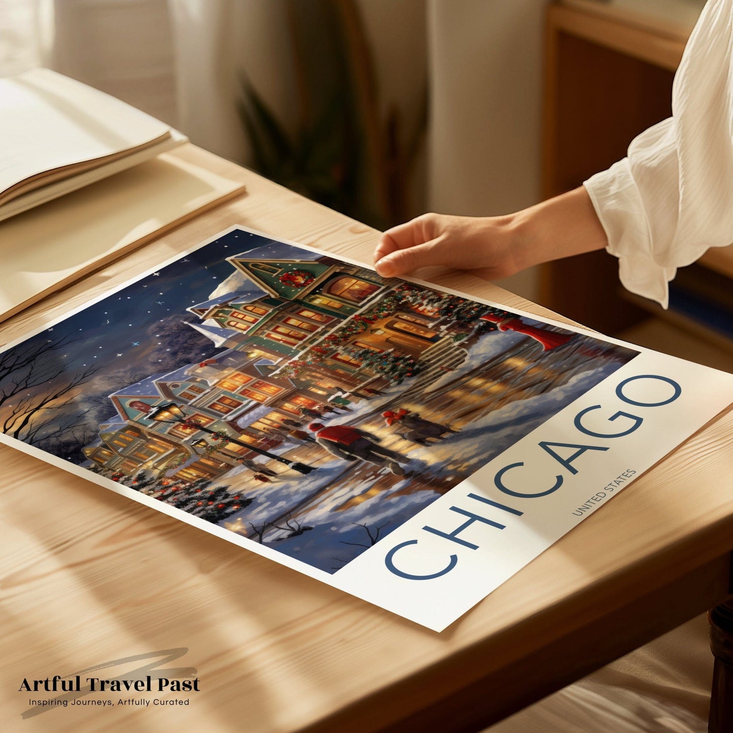 Chicago Poster - Illinois Wall Art