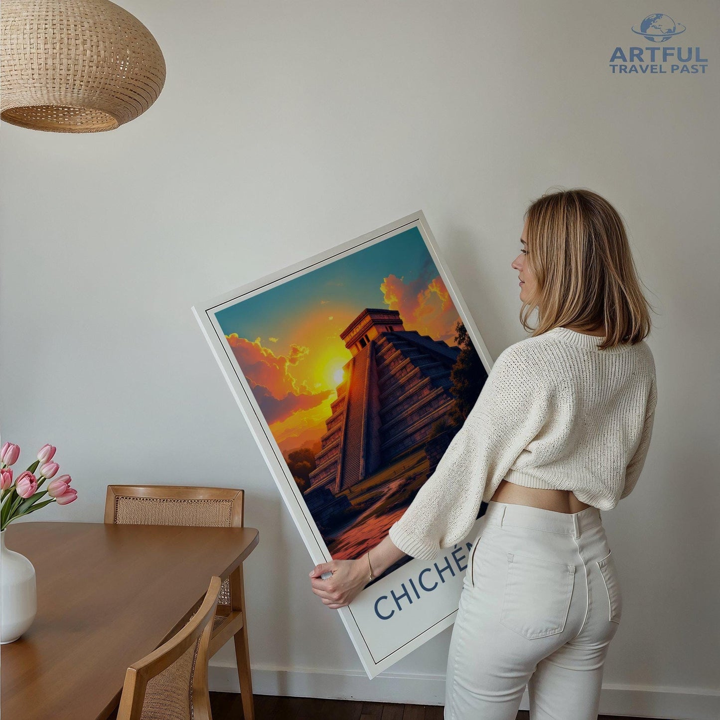 Chichen Itza Poster - Mexico Wall Art