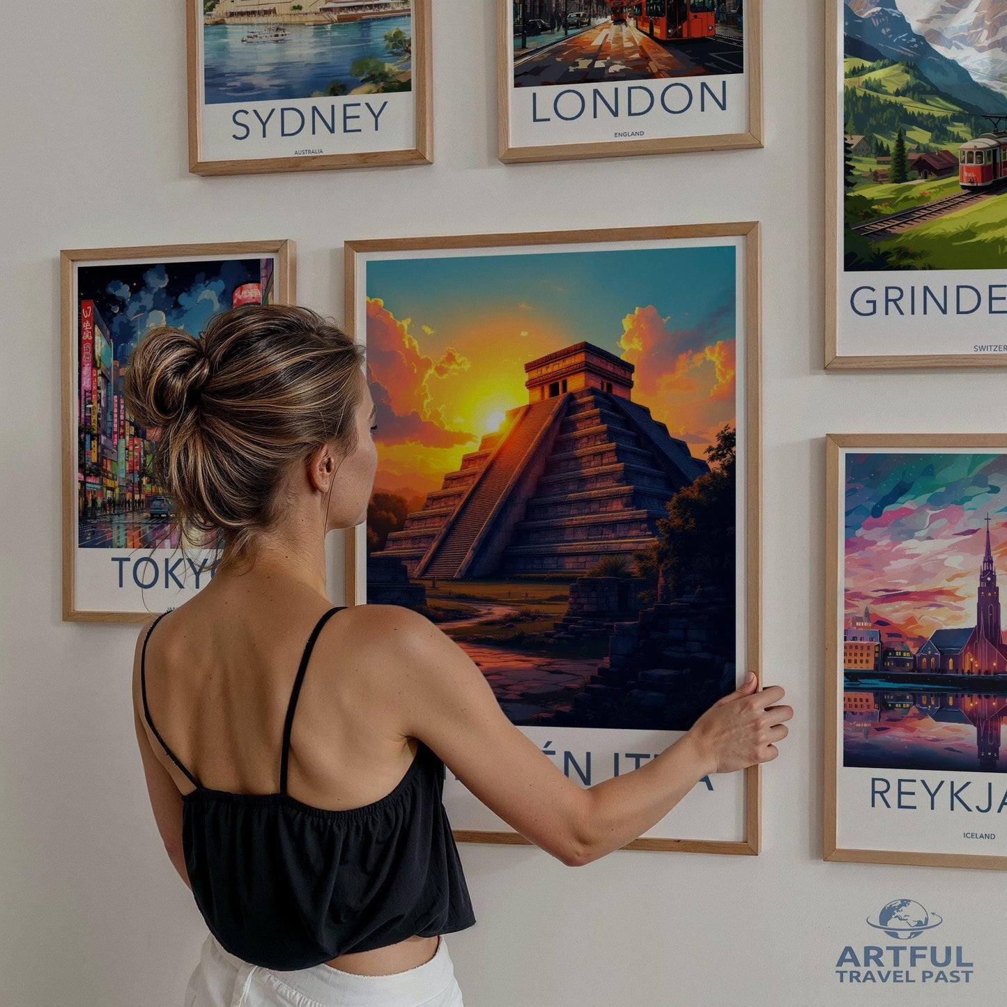 Chichen Itza Poster - Mexico Wall Art