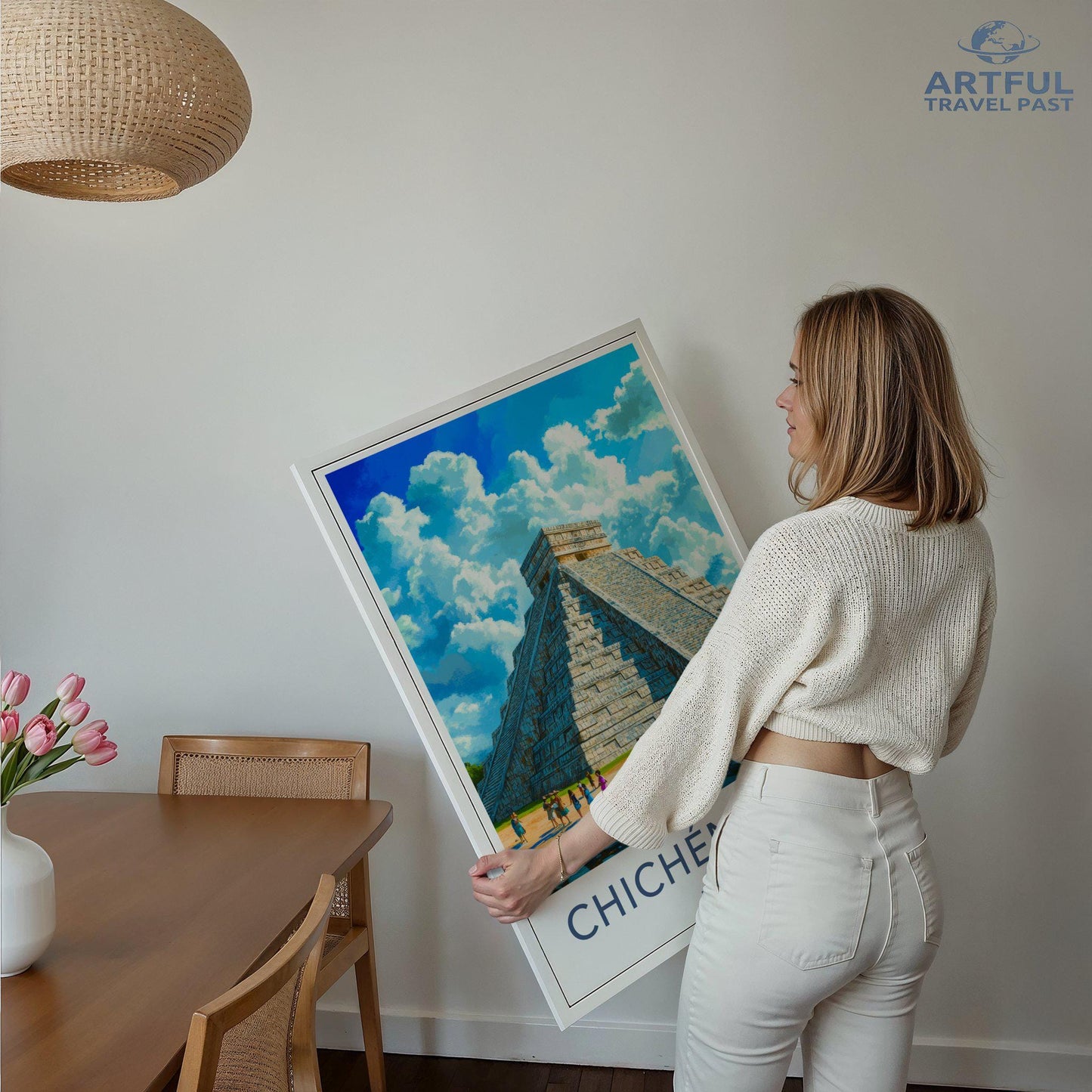 Chichen Itza Poster - Mexico Wall Art