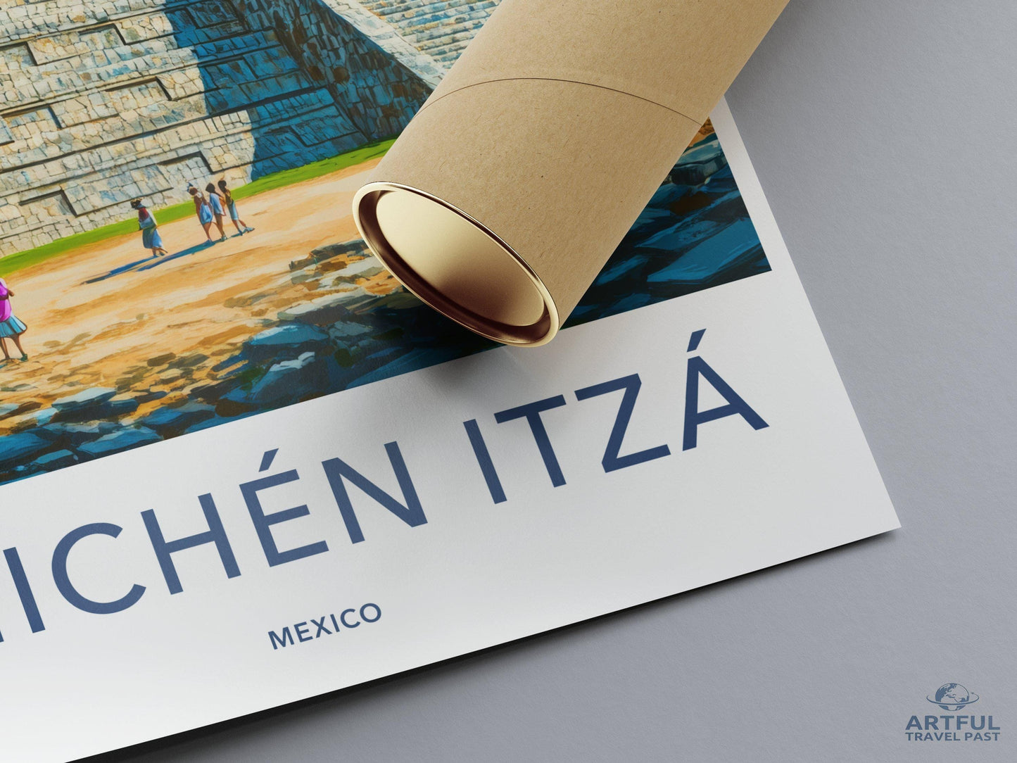 Chichen Itza Poster - Mexico Wall Art
