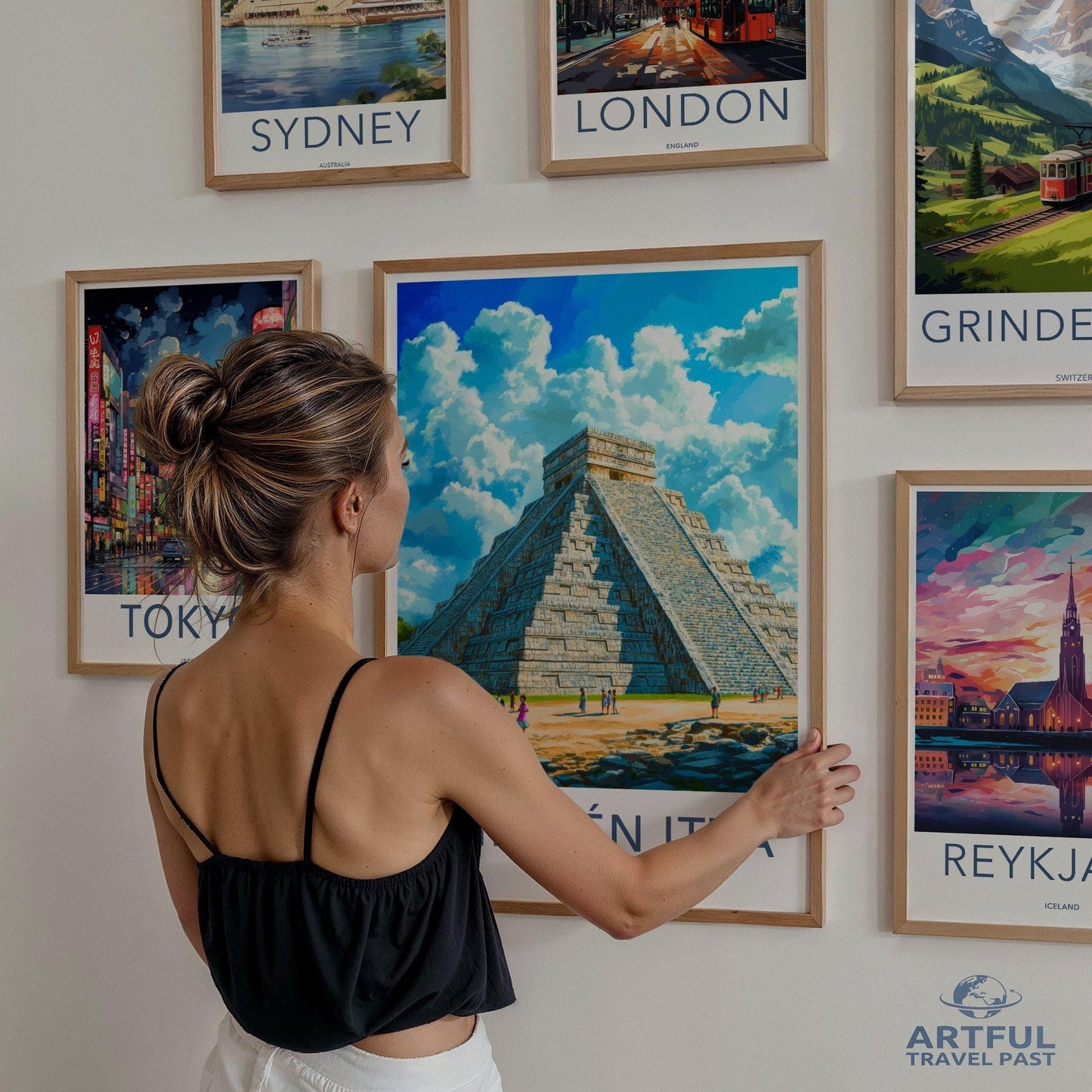 Chichen Itza Poster - Mexico Wall Art