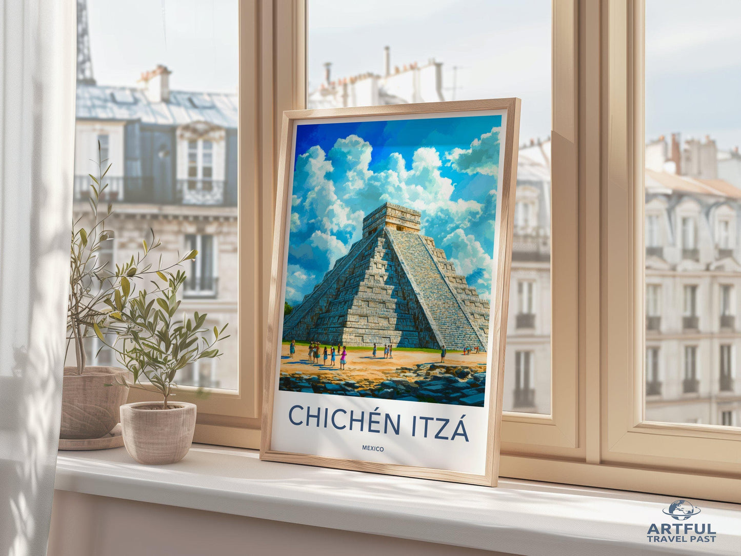 Chichen Itza Poster - Mexico Wall Art