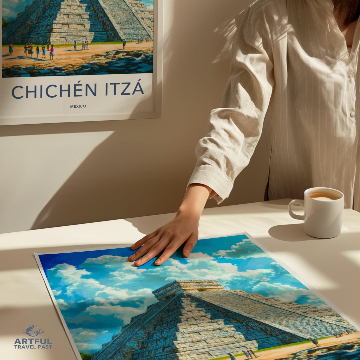 Chichen Itza Poster - Mexico Wall Art