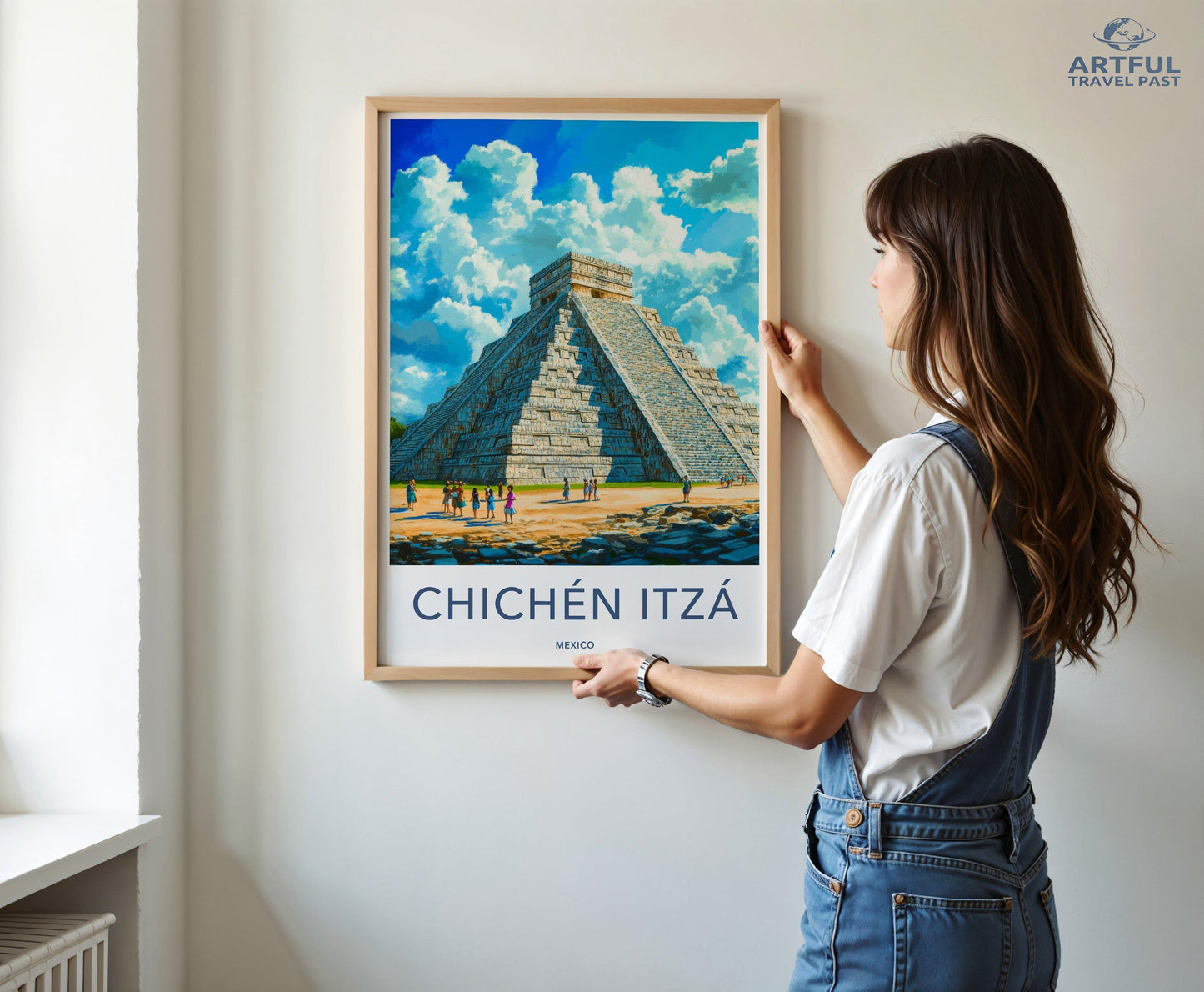 Chichen Itza Poster - Mexico Wall Art