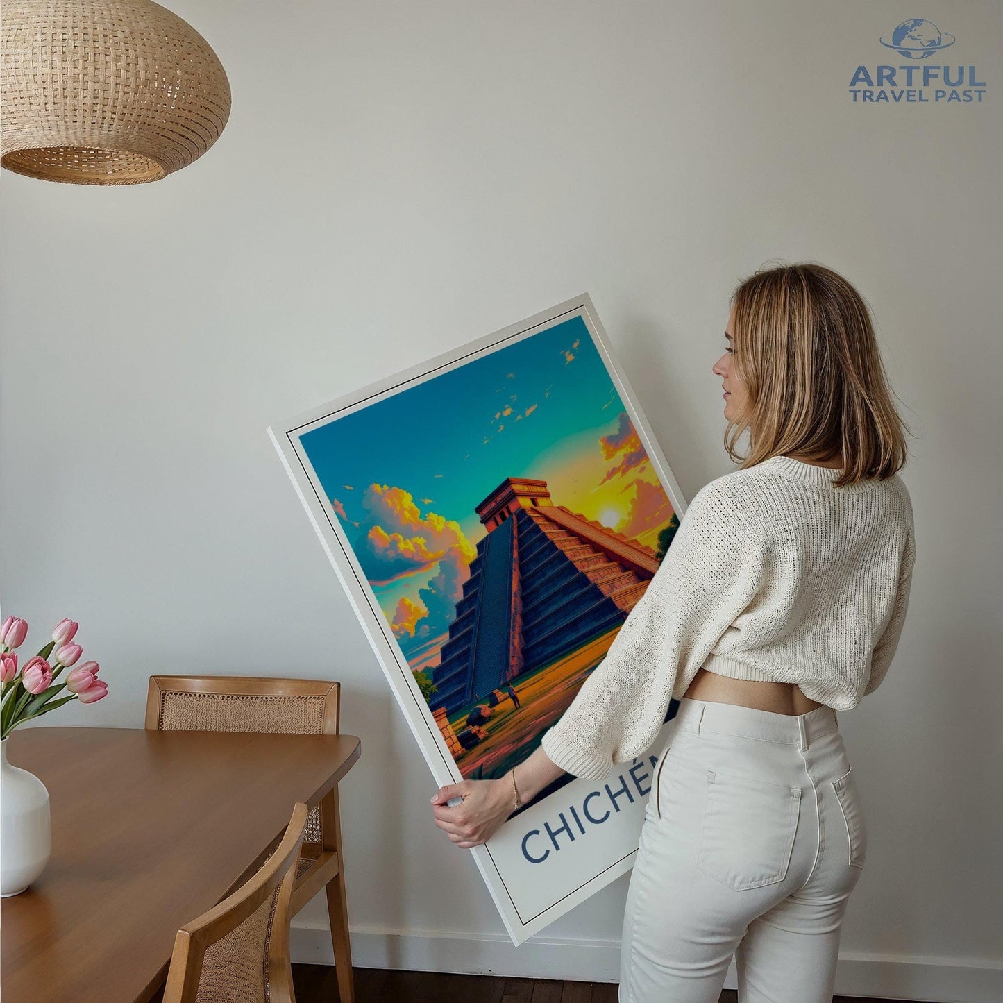 Chichen Itza Poster - Mexico Wall Art