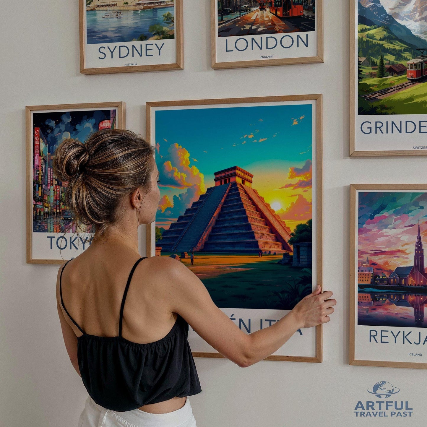 Chichen Itza Poster - Mexico Wall Art