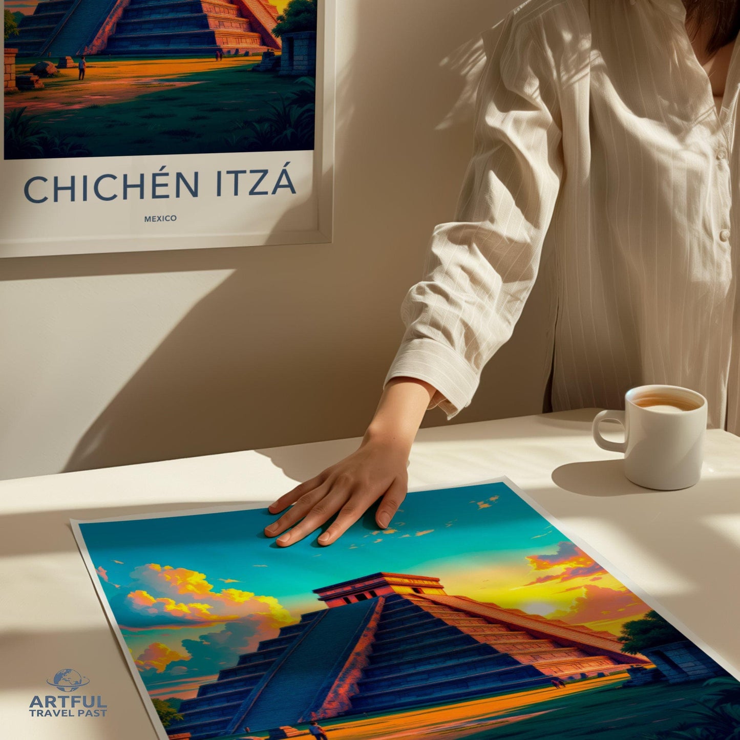 Chichen Itza Poster - Mexico Wall Art