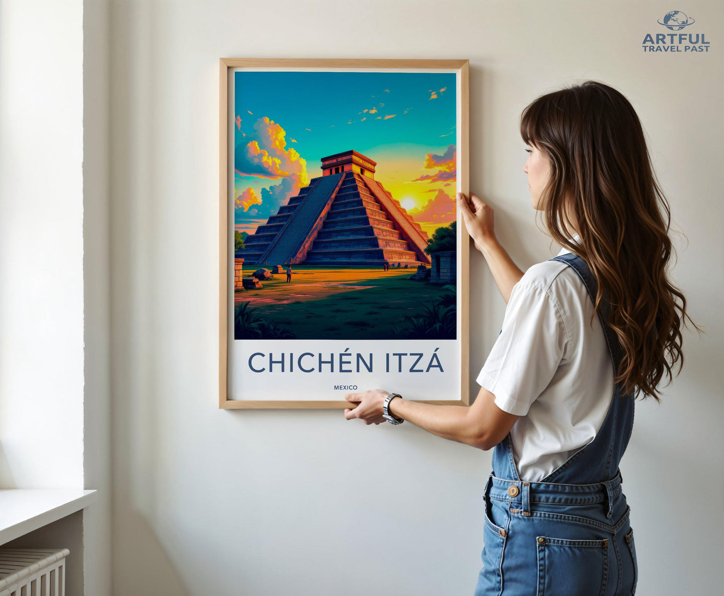 Chichen Itza Poster - Mexico Wall Art