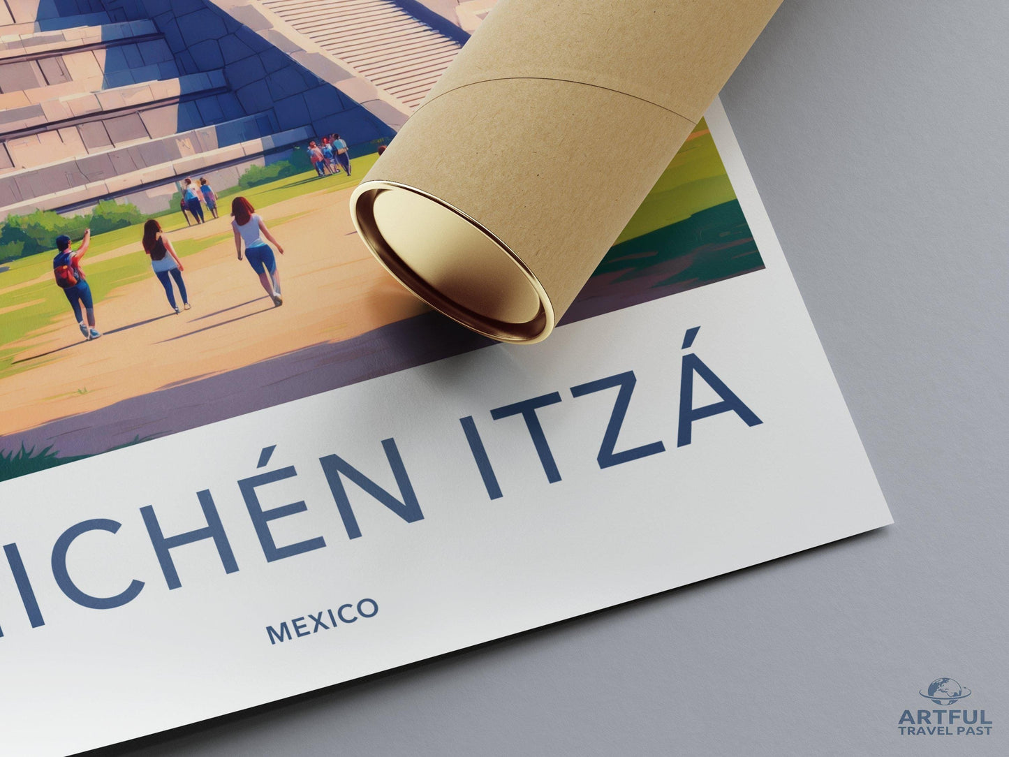 Chichen Itza Poster - Mexico Wall Art