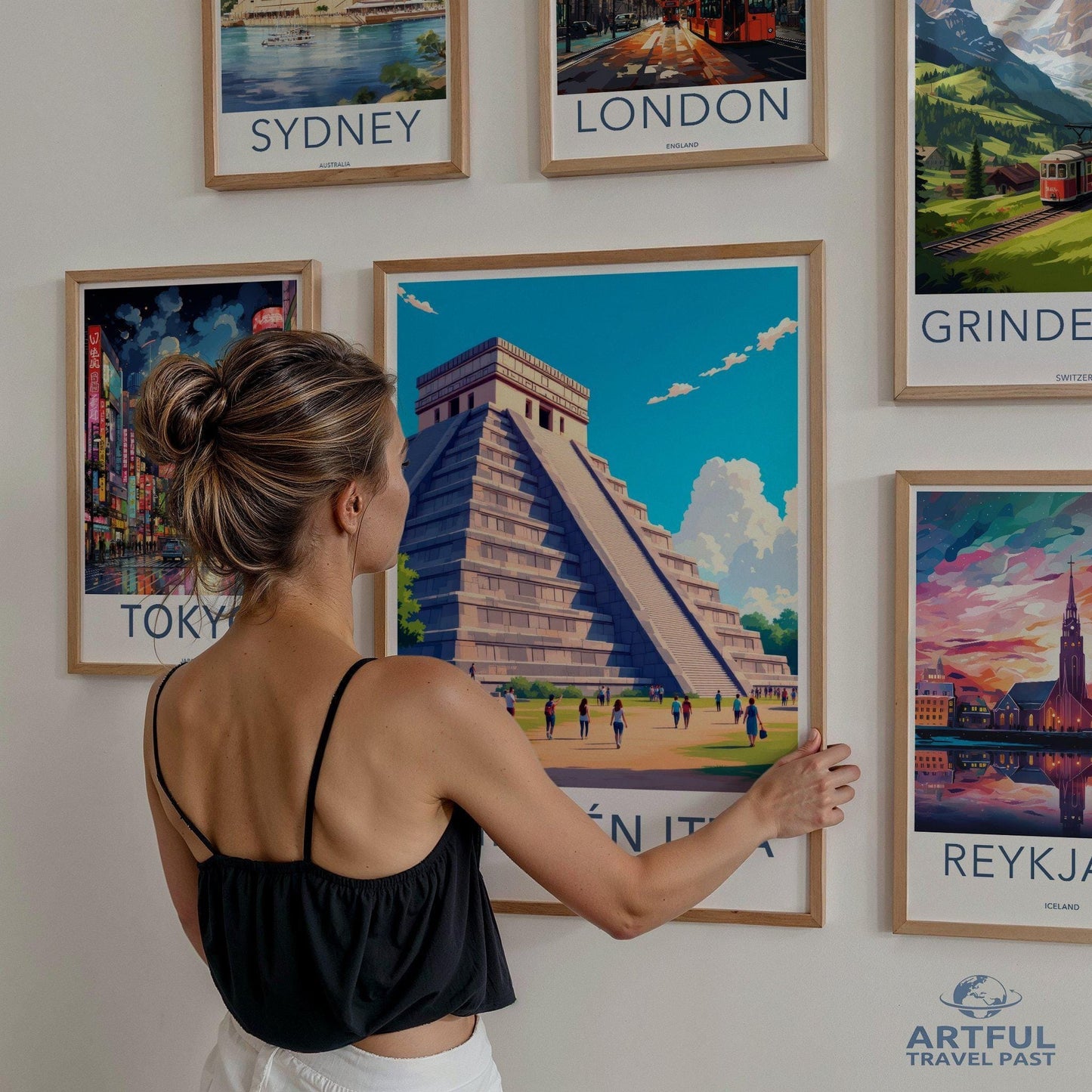 Chichen Itza Poster - Mexico Wall Art