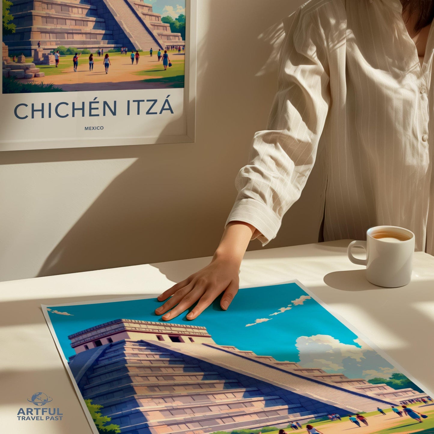 Chichen Itza Poster - Mexico Wall Art