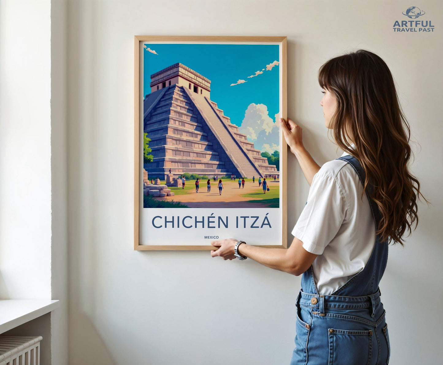 Chichen Itza Poster - Mexico Wall Art