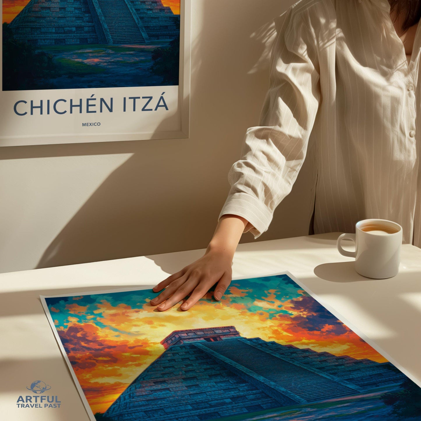 Chichen Itza Poster - Mexico Wall Art
