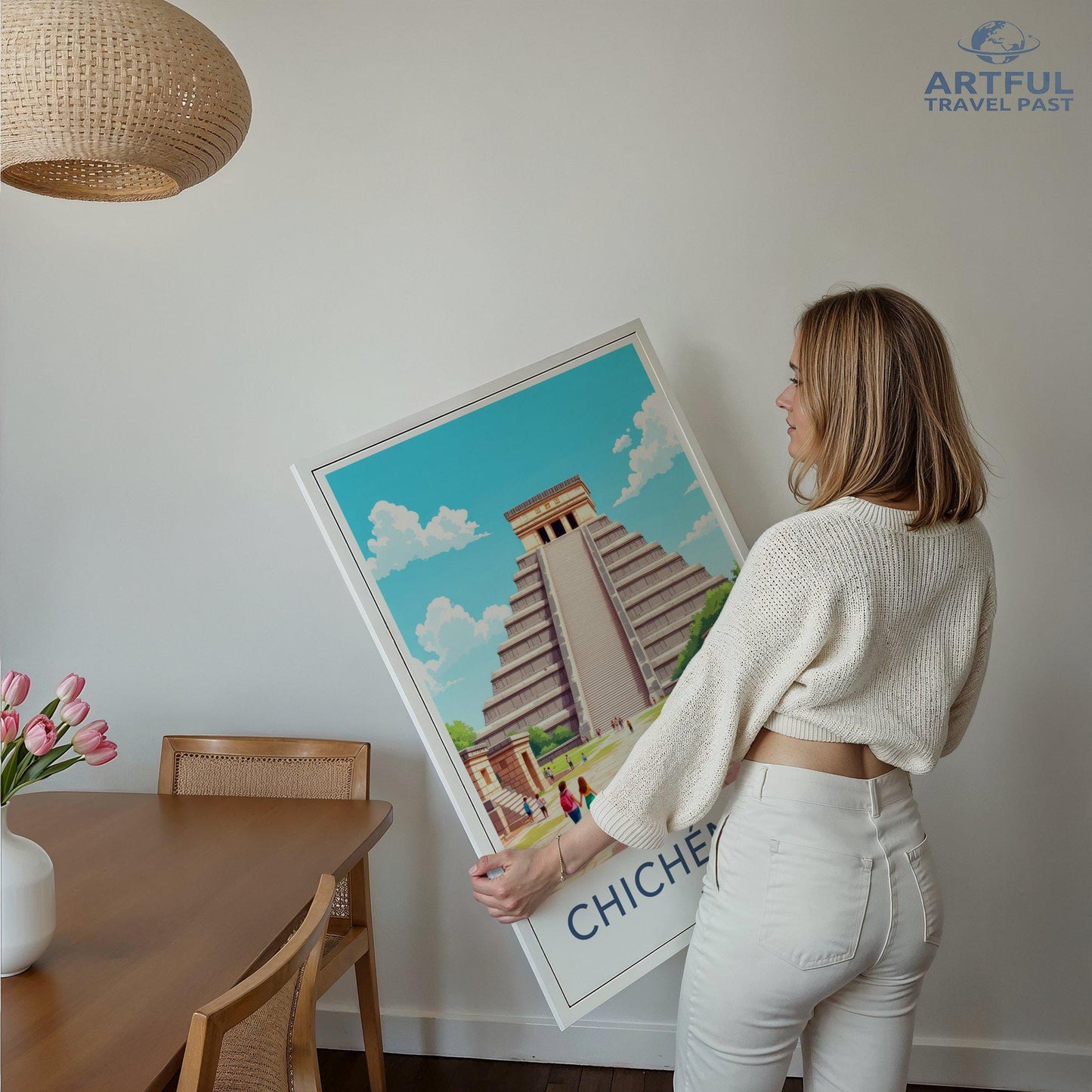 Chichen Itza Poster - Mexico Wall Art