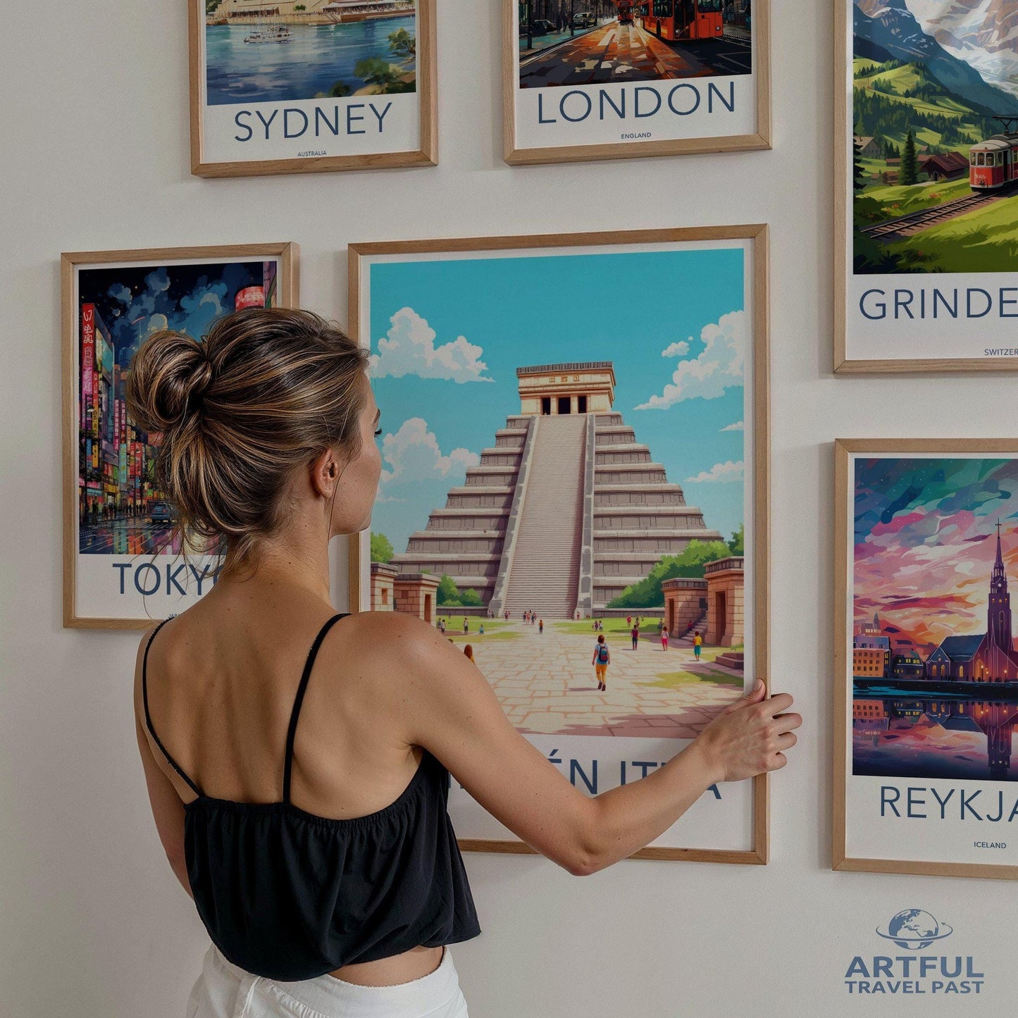 Chichen Itza Poster - Mexico Wall Art
