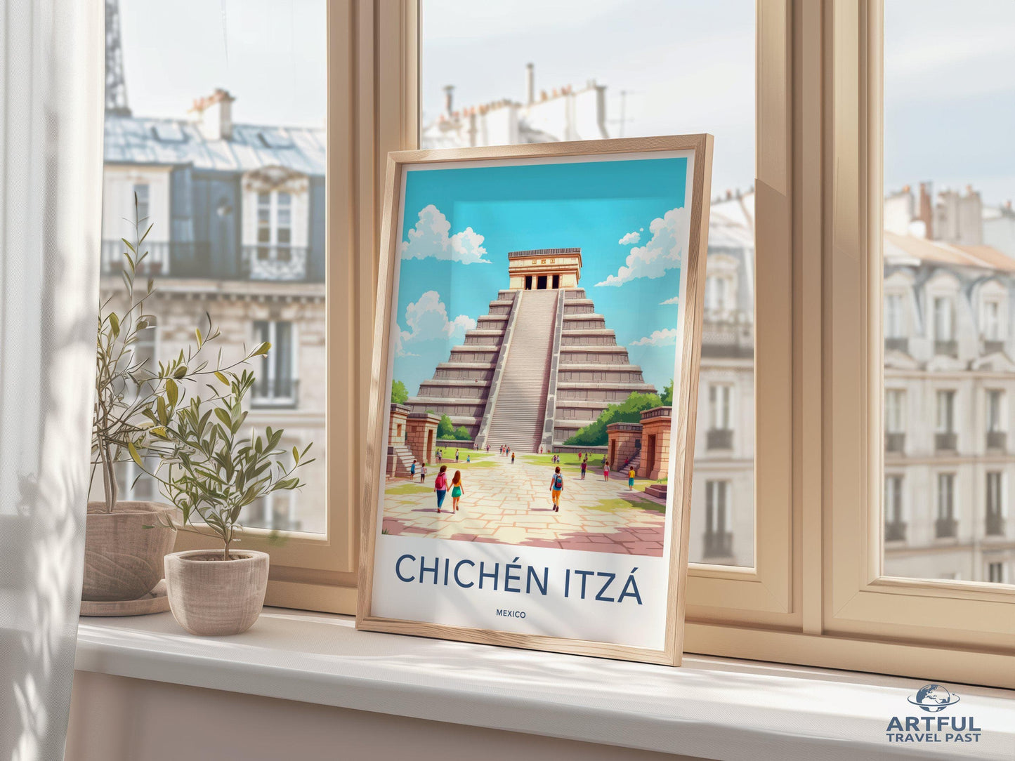 Chichen Itza Poster - Mexico Wall Art