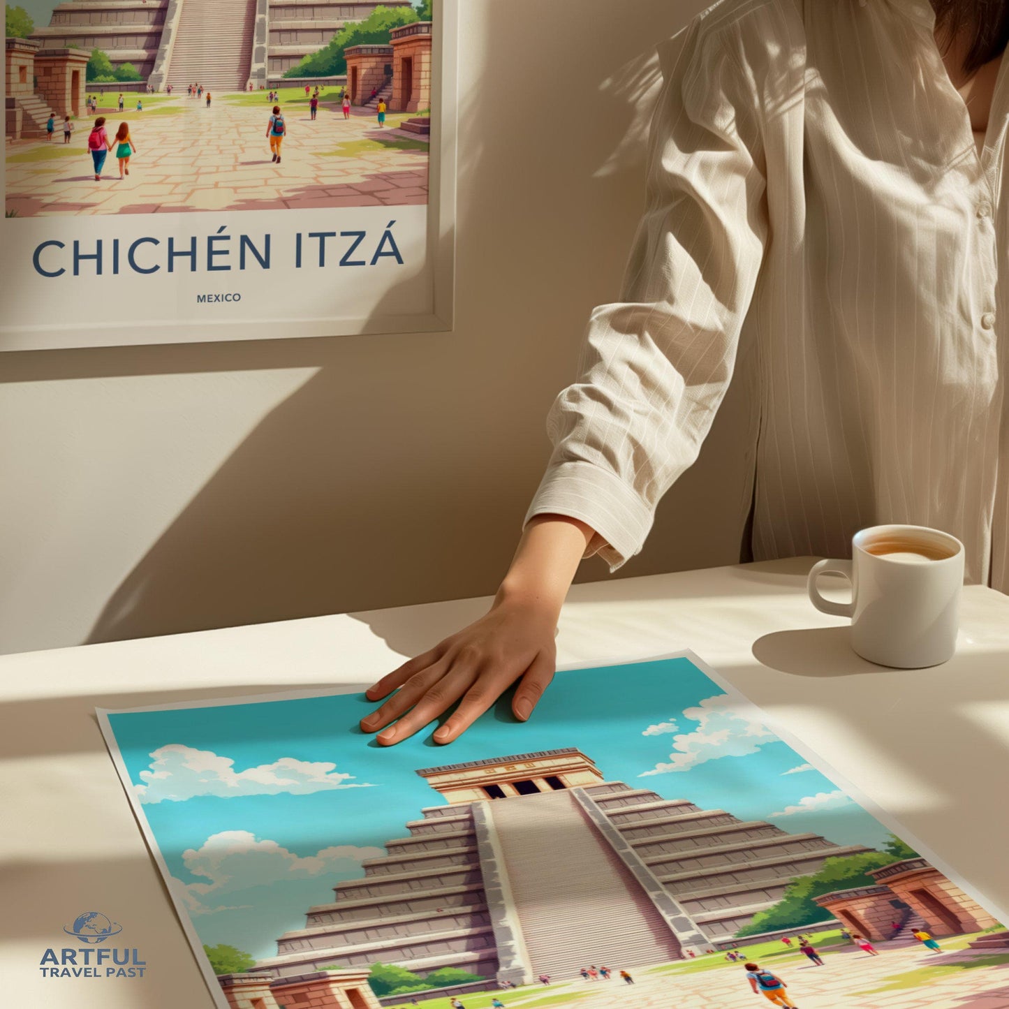 Chichen Itza Poster - Mexico Wall Art