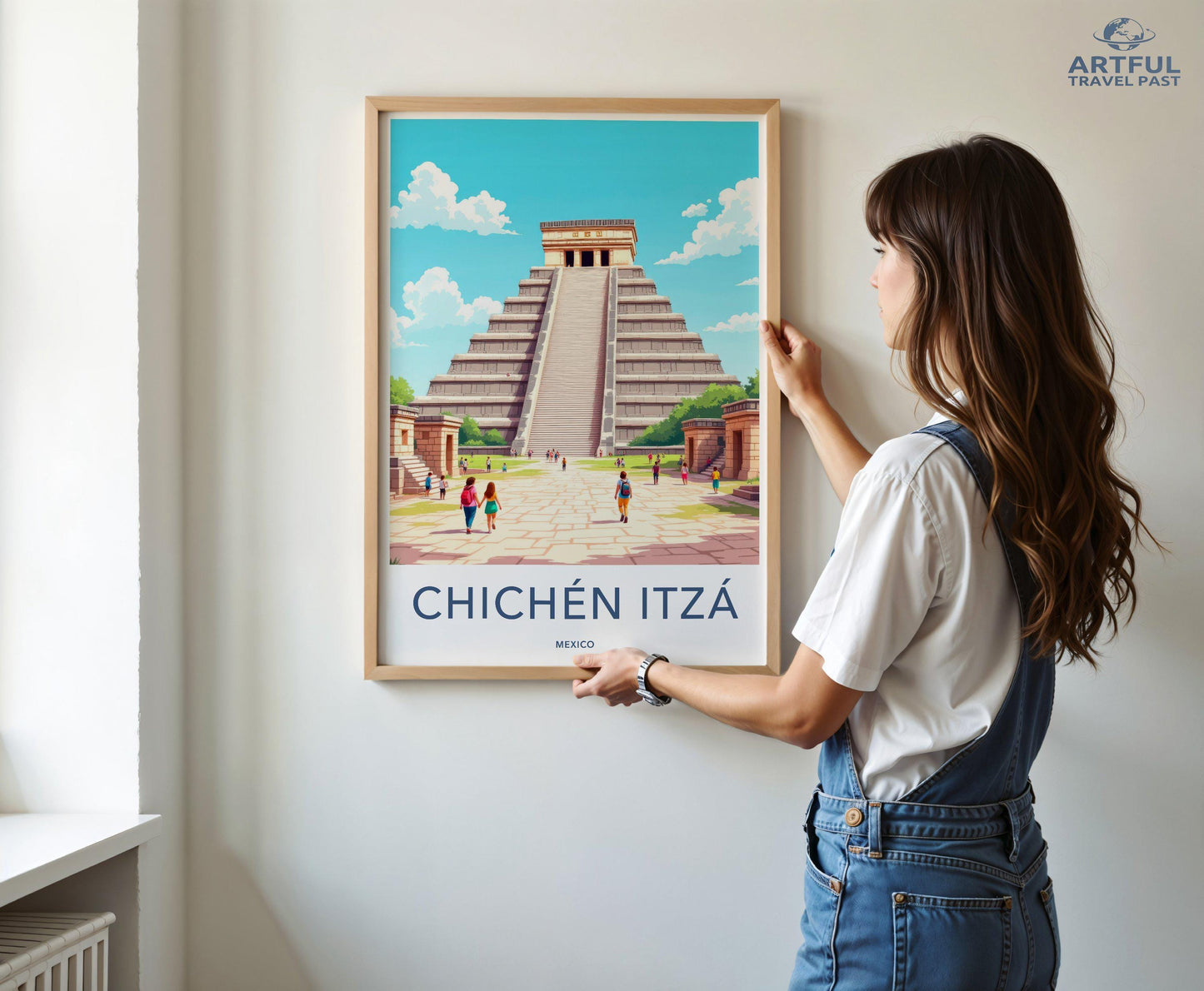 Chichen Itza Poster - Mexico Wall Art