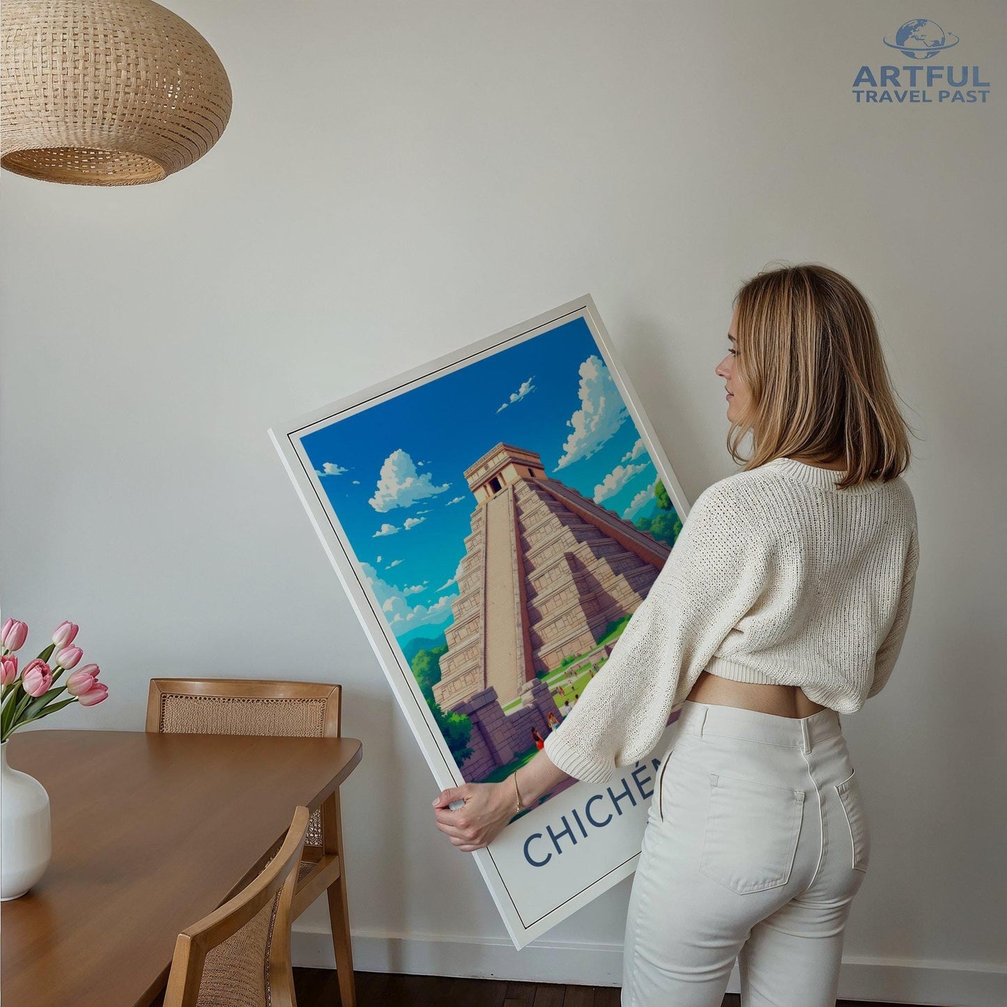 Chichen Itza Poster - Mexico Wall Art
