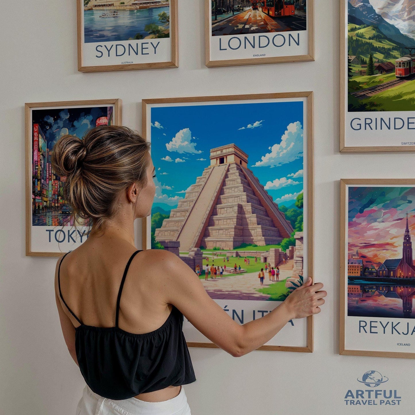 Chichen Itza Poster - Mexico Wall Art