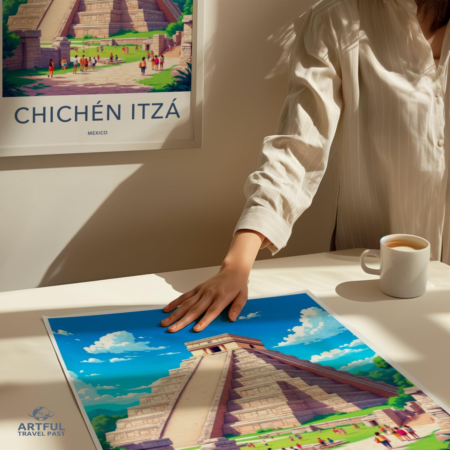 Chichen Itza Poster - Mexico Wall Art