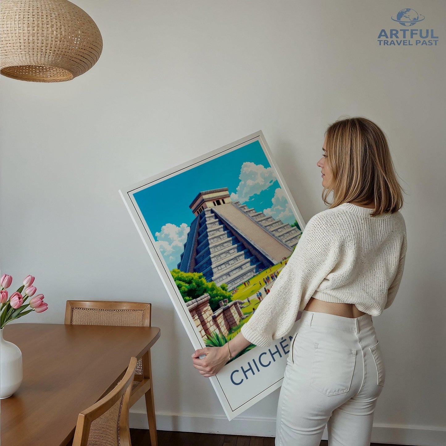 Chichen Itza Poster - Mexico Wall Art