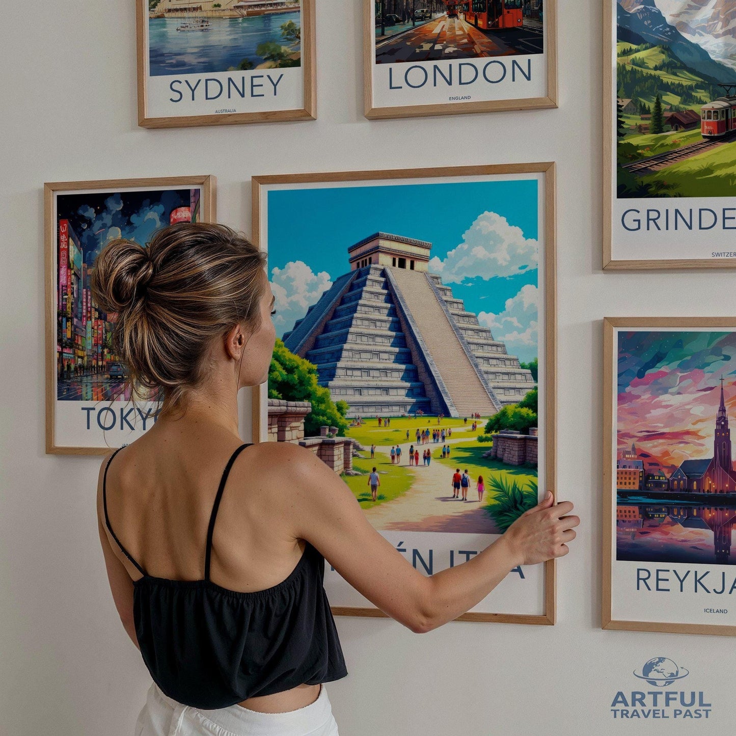 Chichen Itza Poster - Mexico Wall Art