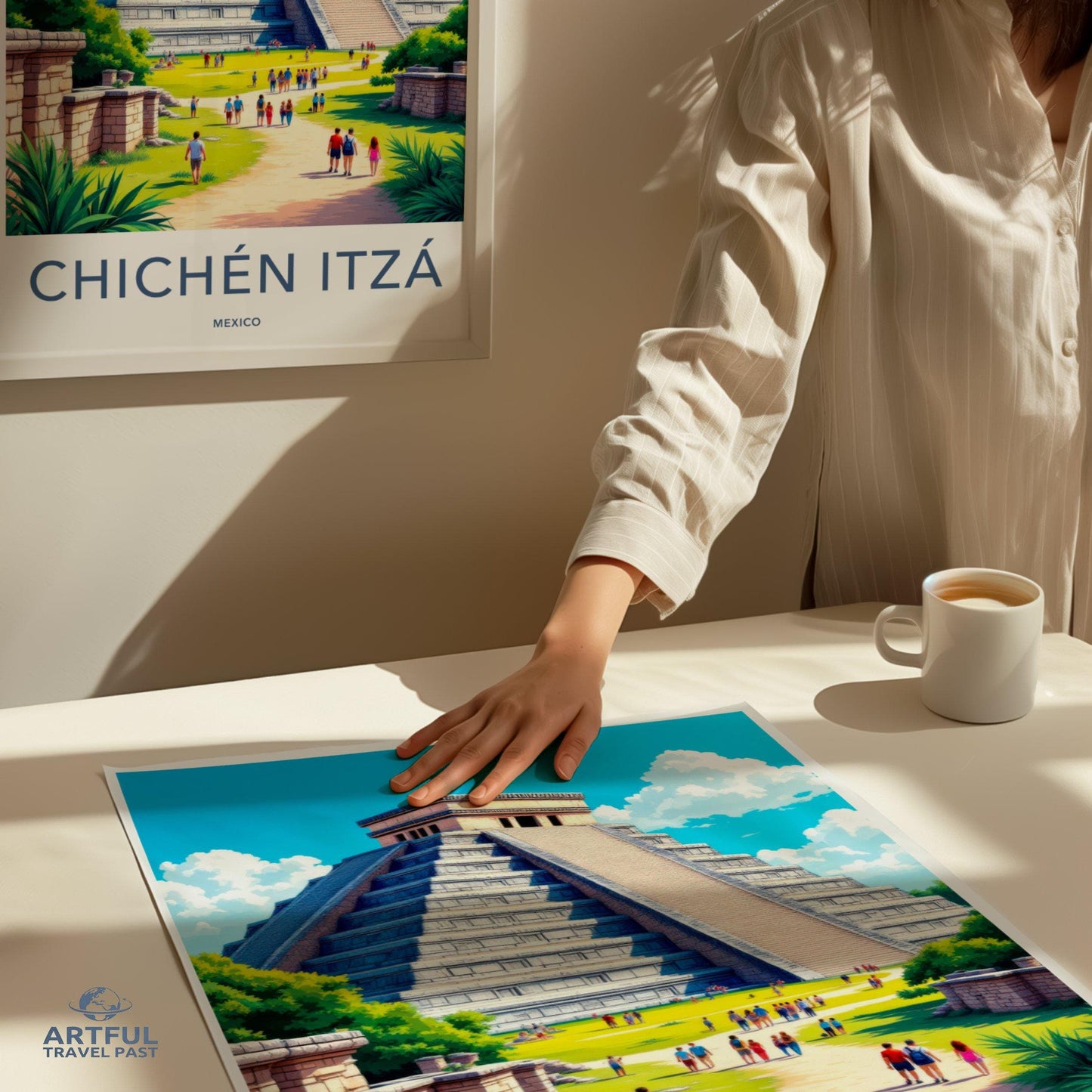 Chichen Itza Poster - Mexico Wall Art