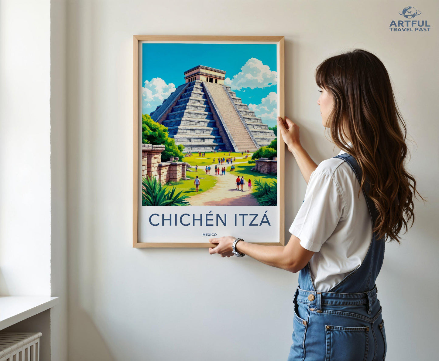 Chichen Itza Poster - Mexico Wall Art