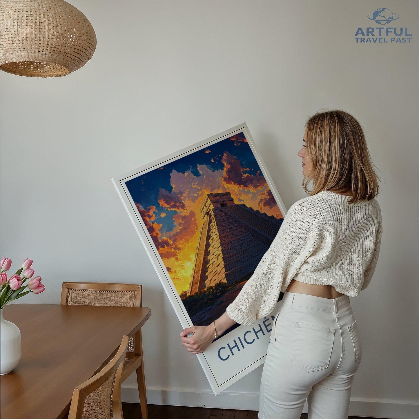 Chichen Itza Poster - Mexico Wall Art