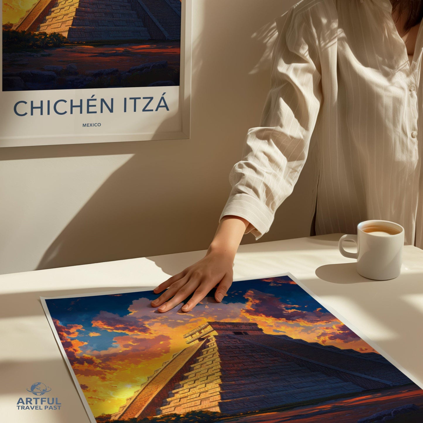 Chichen Itza Poster - Mexico Wall Art