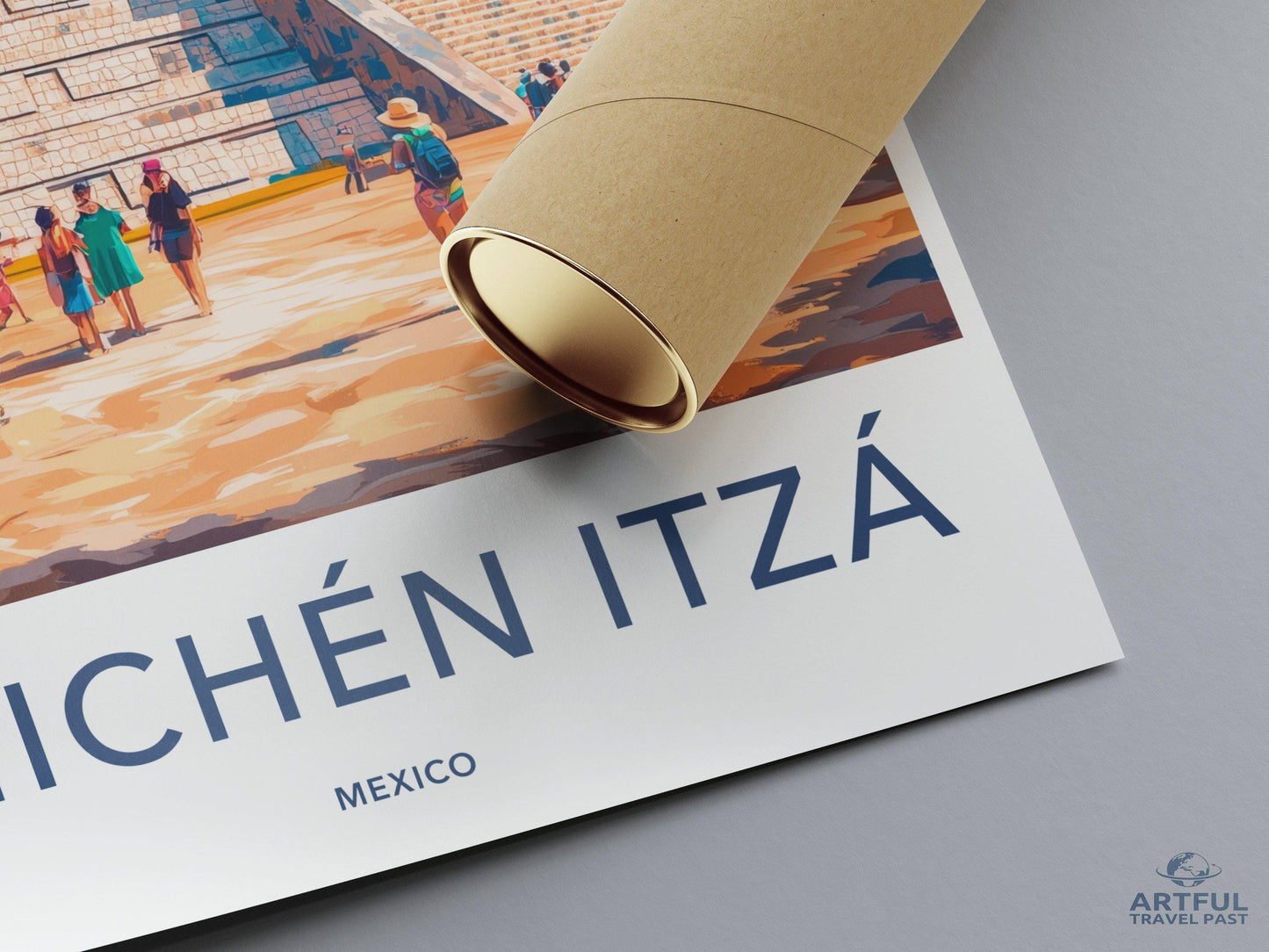 Chichen Itza Poster - Mexico Wall Art