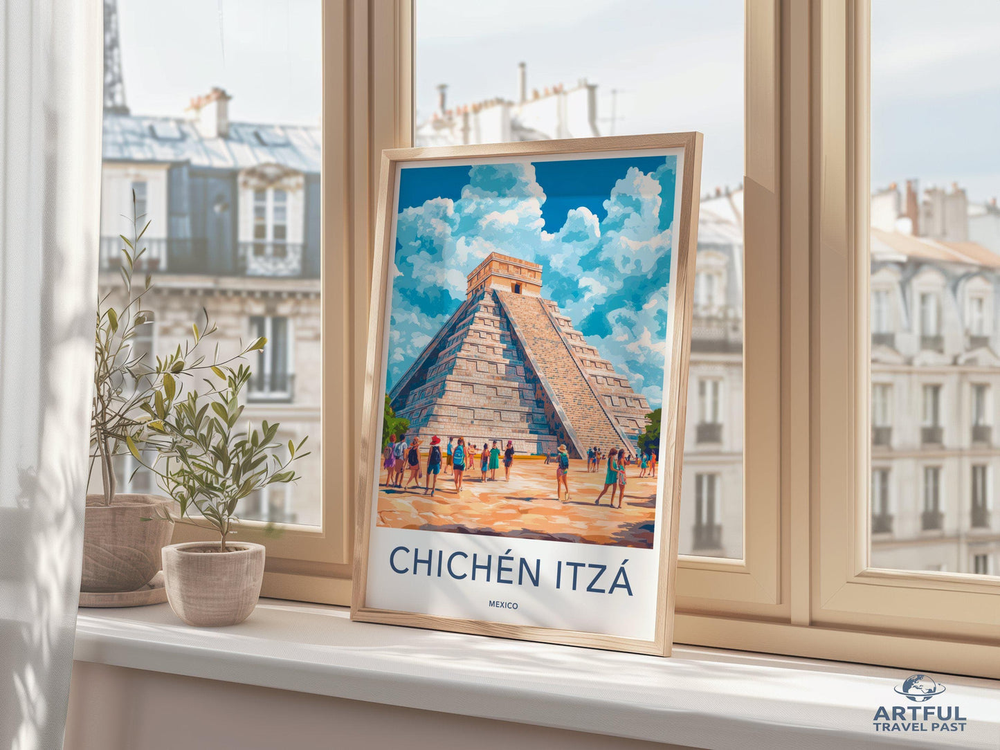 Chichen Itza Poster - Mexico Wall Art