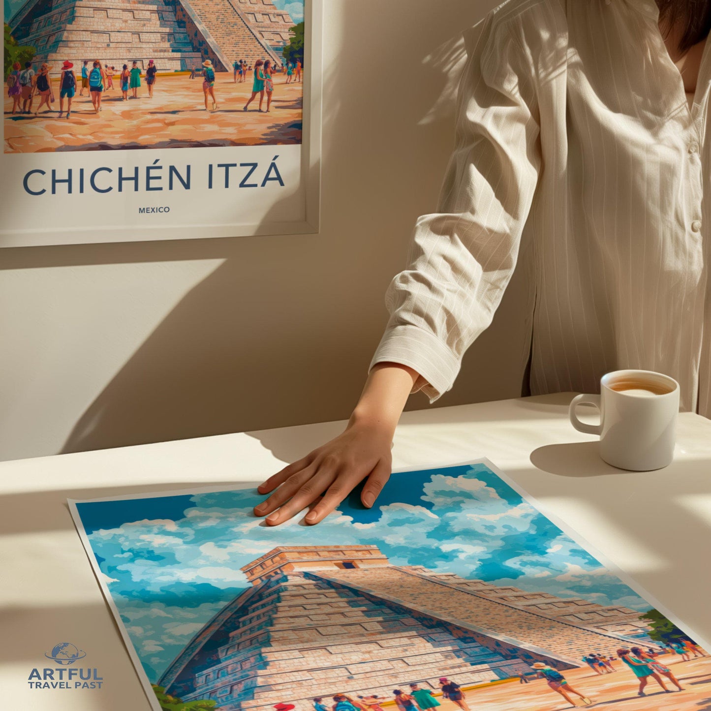 Chichen Itza Poster - Mexico Wall Art