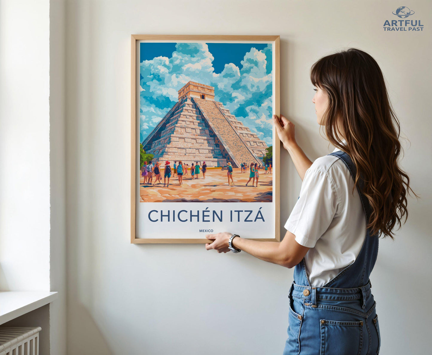 Chichen Itza Poster - Mexico Wall Art