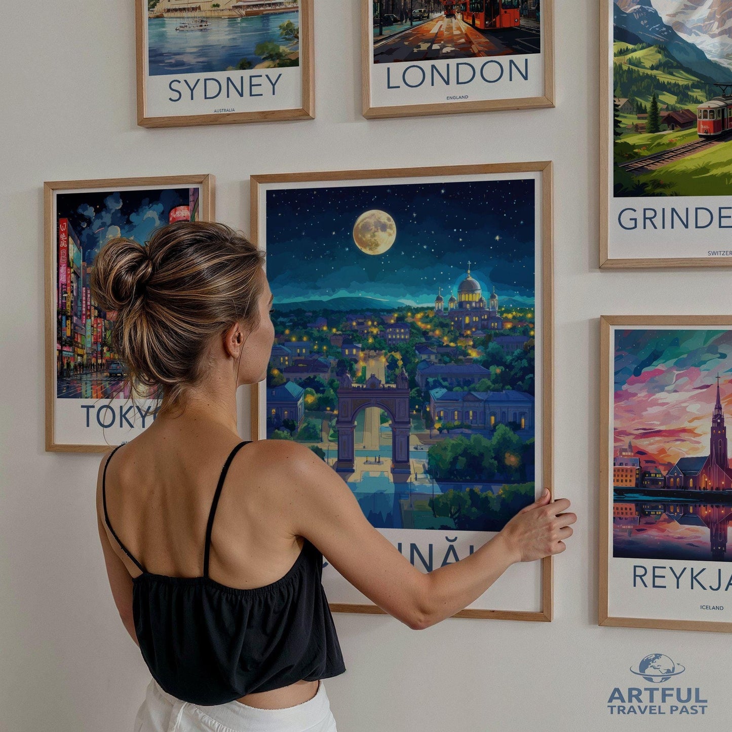 Chisinău Poster - Moldova Wall Art